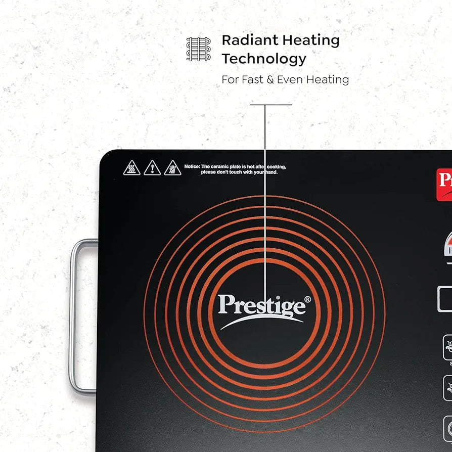 PRESTIGE 41136 INDUCTION INFRA RED 1.0 2200W PRESTIGE 41136 INDUCTION INFRA RED 1.0 2200W